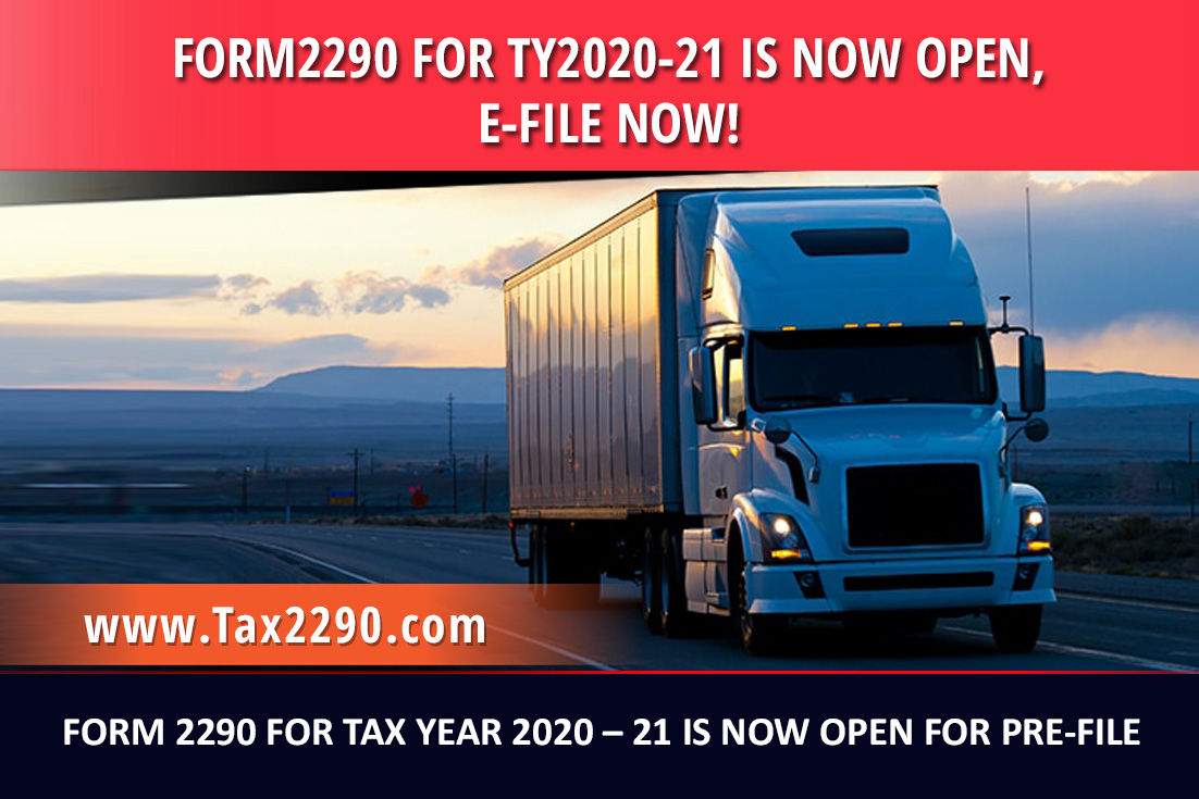 Pre file your hvut form 2290 for ty 2020 2021 now tax 2290 blog