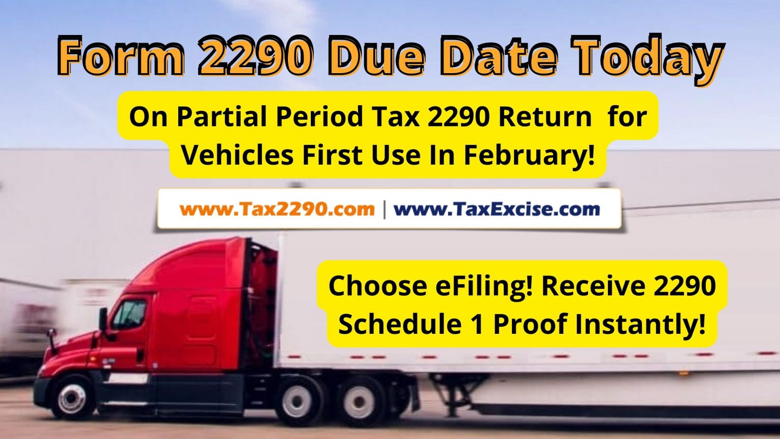 Tax 2290 Blog | Efile IRS Form 2290, Highway Motor Truck Taxes