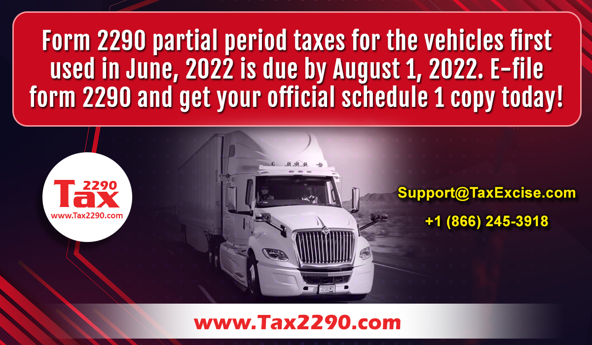 Tax 2290 blog efile irs form 2290 highway motor truck taxes